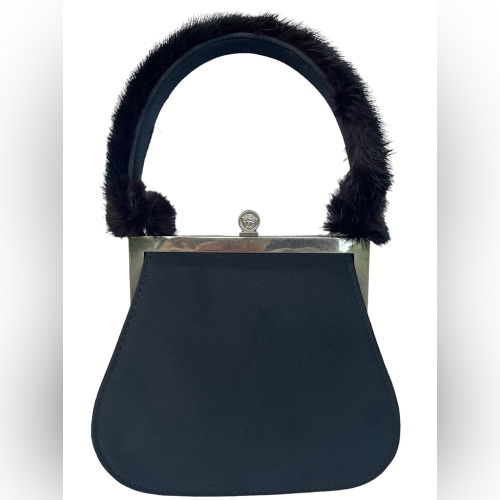 Mink Versace Evening Bag